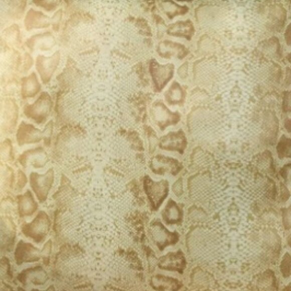 Set of 2 Gold Throw Pillow Covers Gold Ombre Geometric Decorative Square 18x18 - Picture 4 of 4